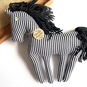 Zebra, Jucării și echipamente pentru copii, Plușuri, Cal și ponei de pluș, , ARTYNOS