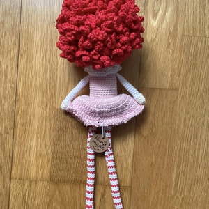 Amigurumibalerina roz, jucarie crosetata - jucării și echipamente pentru copii - plușuri - păpușă croșetată, păpușă de pluș - Artynos.ro