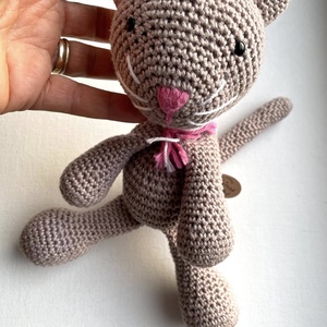 Amigurumipisicuta Lola, jucarie crosetata, Jucarii si echipamente pentru copii, Plusuri, Pisica de plus, , ARTYNOS