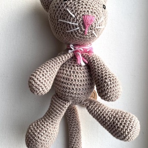 Amigurumipisicuta Lola, jucarie crosetata - jucării și echipamente pentru copii - plușuri - pisică de pluș - Artynos.ro
