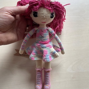 Amigurumi...printesa inorog, jucarie crosetata - jucării și echipamente pentru copii - plușuri - păpușă croșetată, păpușă de pluș - Artynos.ro