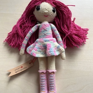 Amigurumi...printesa inorog, jucarie crosetata, Jucarii si echipamente pentru copii, Plusuri, Papusa crosetata, papusa de plus, , ARTYNOS
