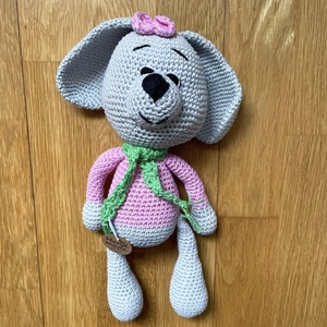 Amigurumi...iepuras cu bluza roz, jucarie crosetata, Jucarii si echipamente pentru copii, Plusuri, Iepure de plus, , ARTYNOS