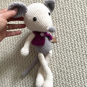 Amigurumi...soricelul Chitimus, jucarie crosetata - jucării și echipamente pentru copii - plușuri - figurine de pluș - Artynos.ro