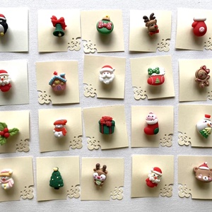 Brose figurine din rasina cu specific de Craciun - Artynos.ro