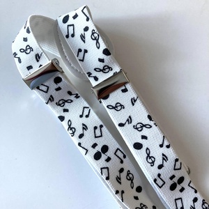 Bretele cu note muzicale, Imbracaminte si moda, Haine barbati, Cravata, papion, , ARTYNOS