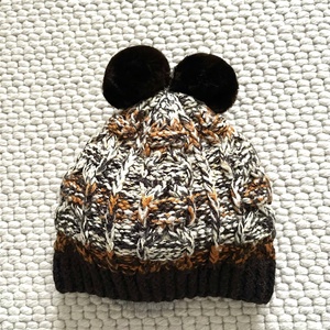 Caciula tricotata, cu ciucuri , Imbracaminte si moda, Esarfe, palarii, fularuri, Caciula, , ARTYNOS