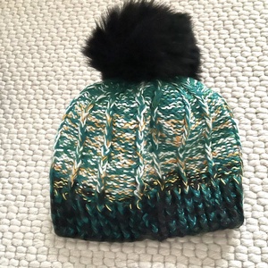 Caciula tricotata, cu ciucure, Imbracaminte si moda, Esarfe, palarii, fularuri, Caciula, , ARTYNOS