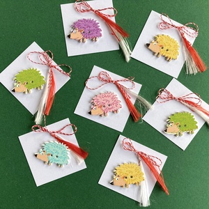 Martisor arici, brosa din lemn, Bijuterii, Martisor, , ARTYNOS