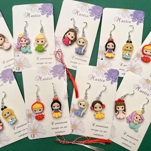 Cercei cu printese, Bijuterii, Cercei, Cercei cu figurine, , ARTYNOS