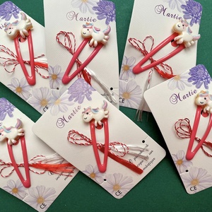 Martisor clama cu inorog alb, Bijuterii, Martisor, , ARTYNOS