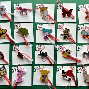 Martisor, borsa lemn, diverse figurine, Bijuterii, Martisor, , ARTYNOS