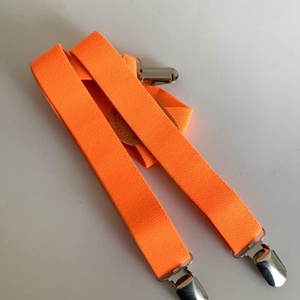Bretele pentru copii, portocali, neon, Imbracaminte si moda, Haine barbati, Cravata, papion, , ARTYNOS