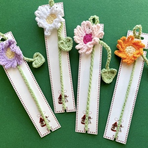 Semn de carte, floare crosetata, Carti si creatii cu tematica muzicala, cadouri, Semn de carte, , ARTYNOS