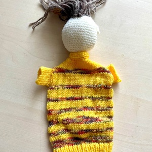 Amigurumi, baiat, marioneta - jucării și echipamente pentru copii - plușuri - păpușă croșetată, păpușă de pluș - Artynos.ro