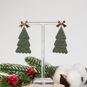 Cercei pom de Craciun IV, Bijuterii, Cercei, Cercei lungi, Confectionarea bijuteriilor, ARTYNOS