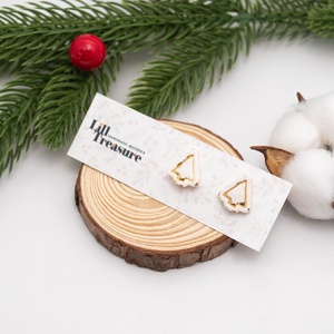 Cercei tip tinta Christmas Tree - bijuterii - cercei - cercei cu figurine - Artynos.ro