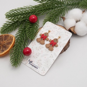 Cercei dulciuri de Craciun - bijuterii - cercei - cercei lungi - Artynos.ro