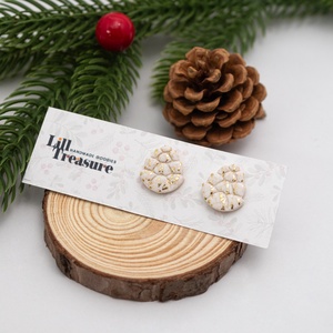 Cercei con de pin de Craciun - Pinecone - bijuterii - cercei - cercei cu figurine - Artynos.ro