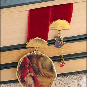 Semn de carte Scufita Rosie, Cărți și creații cu tematică muzicală, cadouri, Semn de carte, , ARTYNOS