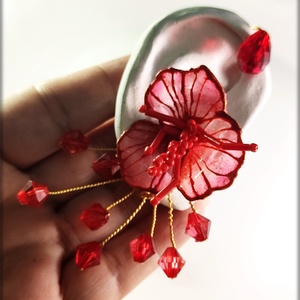Cercel Ear Cuff - bijuterii - cercei - cercei cu figurine - Artynos.ro