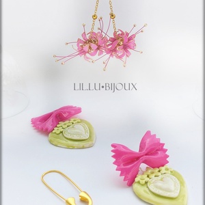 Cercei Handmade Farfalle Sugar Bloom Cercei 3 in 1  - Artynos.ro