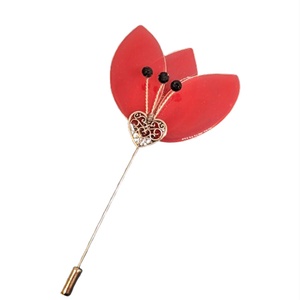 Brosa lalea - bijuterii - broșe - Artynos.ro