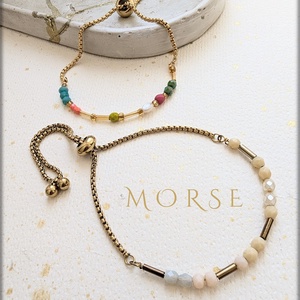 Brățară cod Morse SUNT EU Bijuterie personalizată cu mesaj secret - bijuterii - brățări - brățări cu nume - Artynos.ro