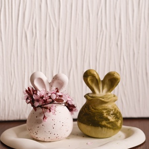 Set 2 cutii bunny , Casă & Stil de viață, Accesorii pentru decorat casa, Decorațiuni de masă și decorațiuni pentru rafturi , Decorațiuni de masă, Altele, ARTYNOS