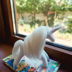 Inorog, Craciun, Cadouri de Mos Craciun, Decor cu Mos Craciun, Fetruire, Cusatura, ARTYNOS