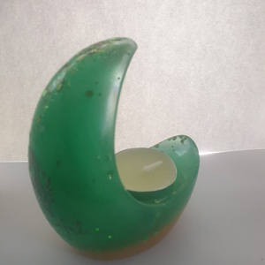 Suport de lumânare handmade din rășină epoxidică � model decorativ, unicat - accessorii și unelte - accesorii decorative - figurine - Artynos.ro