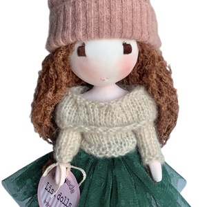 Lisa Dolls 3 - jucării și echipamente pentru copii - plușuri - păpușă croșetată, păpușă de pluș - Artynos.ro