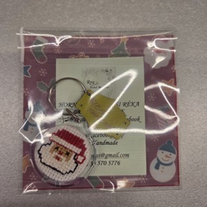 Breloc Santa Claus - crăciun - cadouri de moș crăciun - cadouri de moș crăciun - Artynos.ro