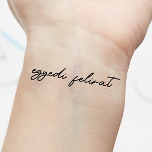 Tatuaj temporar cu inscriptie personalizata (3 buc / pachet), , , ARTYNOS