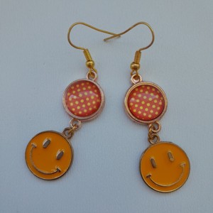 Cercei lenticulari - smiley, , , ARTYNOS
