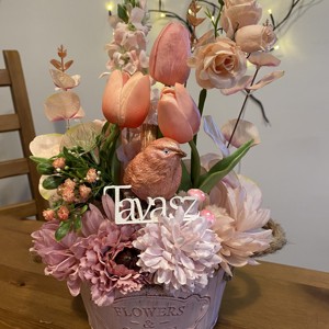 Decoratiuni florale de primavara pentru masa , Casa & Stil de viata, Decoratiuni de casa, Accesorii florale, Flori in ghiveci, , ARTYNOS