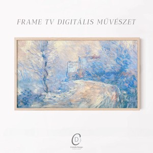 Tablou Monet, decoratiuni de Craciun, Samsung Frame TV imagine, digital, , , ARTYNOS