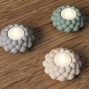 Suport pentru lumânări tip pastilă cu LED-uri 3D și bule - casă & stil de viață - lumânări, parfumuri, arome - suport lumânări - Artynos.ro