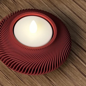 Suport pentru lumanari tip pastila cu LED-uri 3D Lunar, Casa & Stil de viata, Lumanari, parfumuri, arome, Suport lumanari, Altele, ARTYNOS
