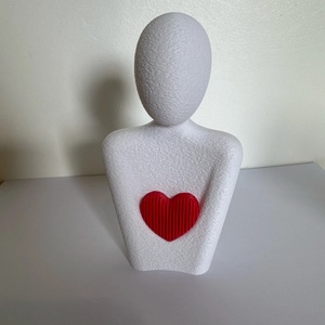 Statuie 3D Mamă cu Inimă - 3D anya szobor szívvel - casă & stil de viață - accesorii pentru decorat casa - decorațiuni de masă și decorațiuni pentru rafturi  - decorațiuni de masă - Artynos.ro
