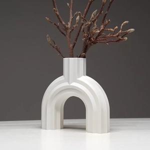 Vază modernă 3D - 3D modern váza - casă & stil de viață - accesorii pentru decorat casa - suport de flori - vaze - Artynos.ro
