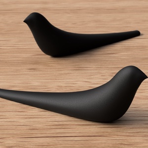 Sculptură 3D de pasăre - 3D madár szobor - accesorii de crăciun - decorațiuni de crăciun de casă - decorațiuni pentru pomul de crăciun - Artynos.ro