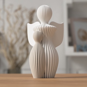 Statuie 3D de inger cu copil - 3D angyal szobor gyerekkel, Casa & Stil de viata, Accesorii pentru decorat casa, Decoratiuni de masa si decoratiuni pentru rafturi , Decoratiuni de masa, Altele, ARTYNOS