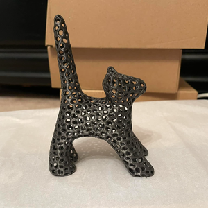 Statuie 3D a unei pisici - 3D macska szobor - accesorii de crăciun - decorațiuni de crăciun de casă - decorațiuni pentru pomul de crăciun - Artynos.ro