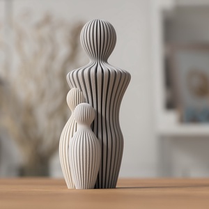 Statuie 3D a unui tată cu un copil - 3D apa szobor egy gyerekkel - casă & stil de viață - accesorii pentru decorat casa - decorațiuni de masă și decorațiuni pentru rafturi  - decorațiuni de masă - Artynos.ro