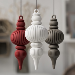 3D karácsonyfadísz - Ornament 3D pentru bradul de Crăciun - crăciun - decorațiuni de crăciun de casă - Artynos.ro