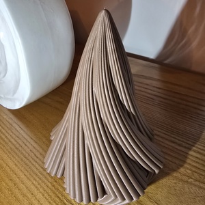Decorațiune 3D pentru bradul de Crăciun, răsucită - 3D karácsonyfa dekoráció, csavart - accesorii de crăciun - decorațiuni de crăciun de casă - Artynos.ro