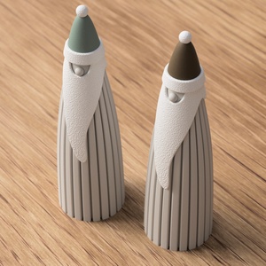 Moș Crăciun 3D - 3D télapó - accesorii de crăciun - decorațiuni de crăciun de casă - spiriduși de crăciun, figurine - Artynos.ro