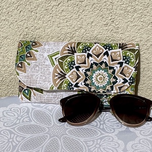Husa de ochelari din panza cu model , Genti si portofele, Portofele, huse, suporturi, Suport de ochelari, Cusatura, ARTYNOS