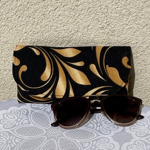 Husa de ochelari din panza cu model , Genti si portofele, Portofele, huse, suporturi, Suport de ochelari, Cusatura, ARTYNOS